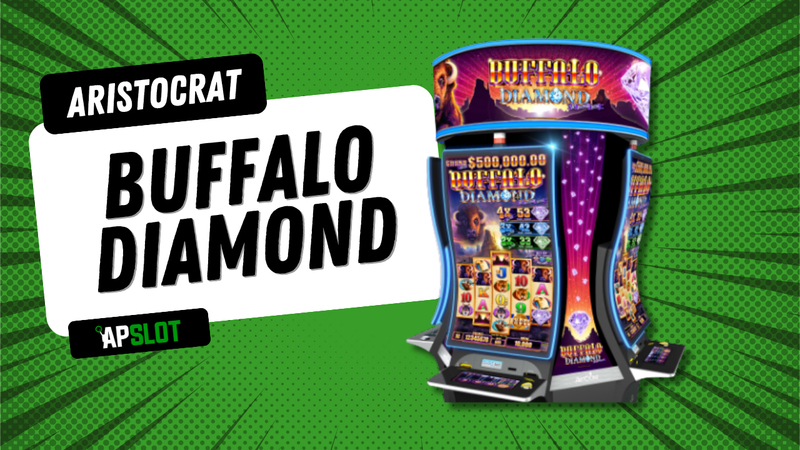 Buffalo Diamond advantage play slot machine