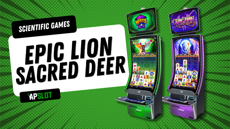 Epic Lion/Sacred Deer advantage play slot machine