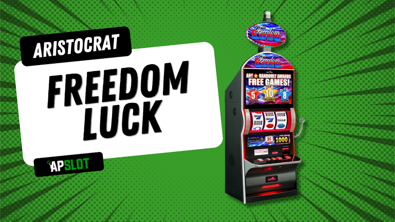 Freedom Luck advantage play slot machine