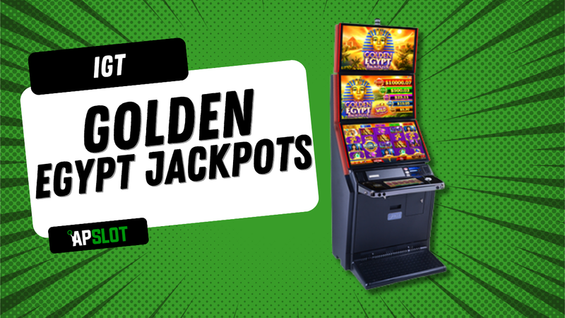 Golden Egypt Jackpots advantage play slot machine