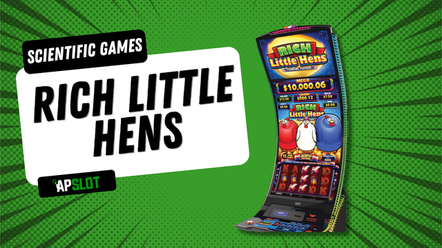 Rich Little Hens advantage play slot machine by Light & Wonder