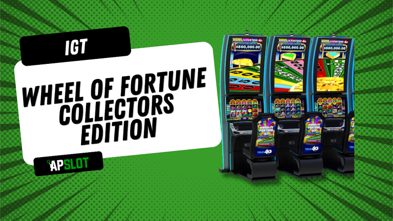 Wheel of Fortune Collectors Edition advantage play slot machine