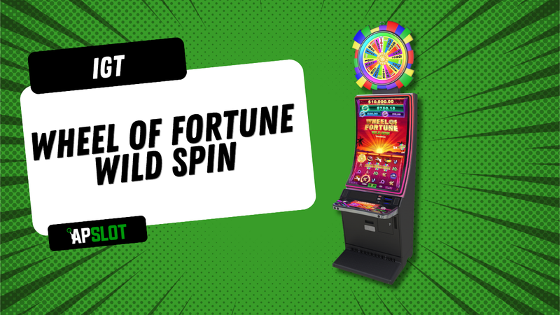 Wheel of Fortune Wild Spin advantage play slot machine