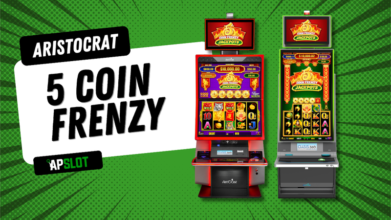 5 Coin Frenzy Jackpots machine state