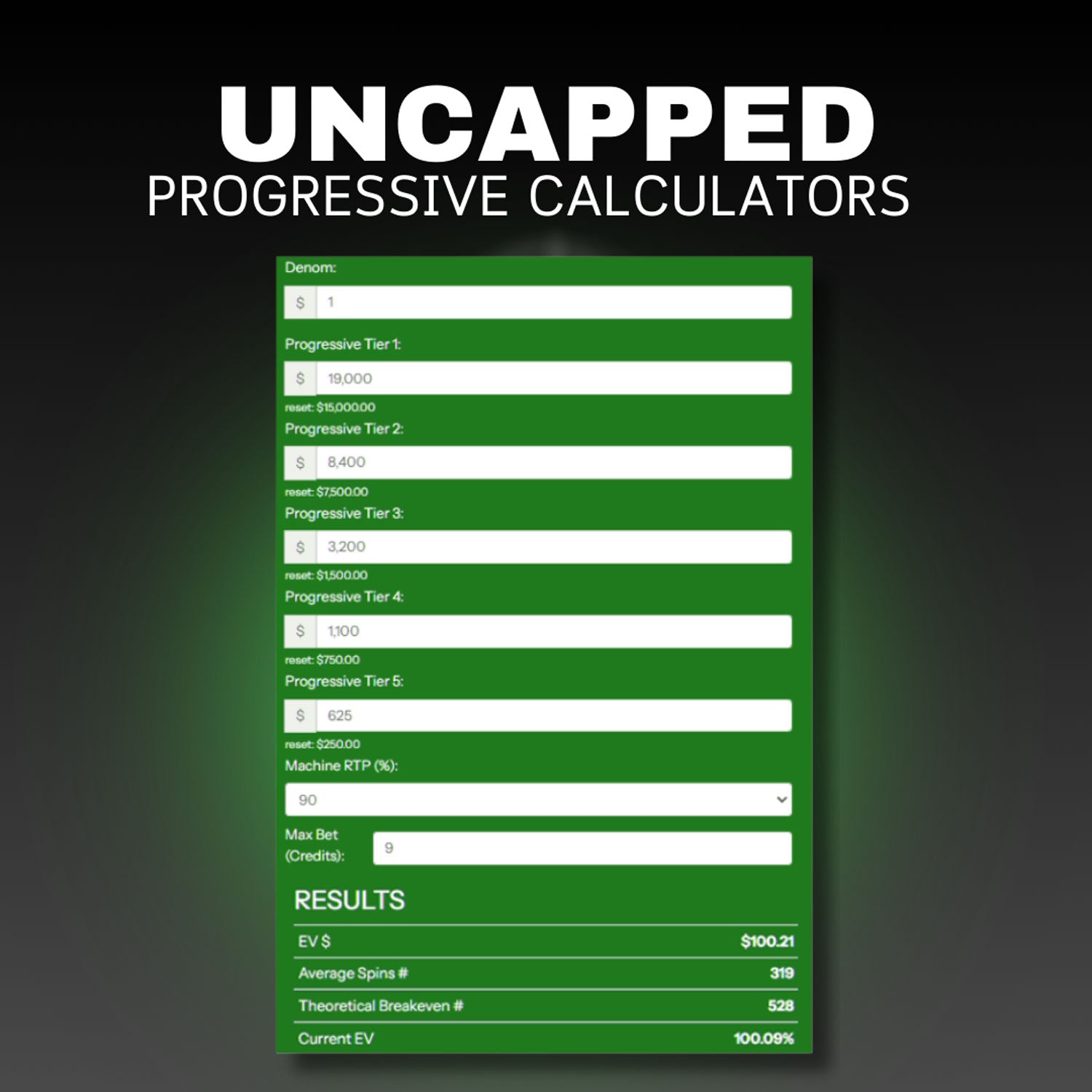 Uncapped Calculators