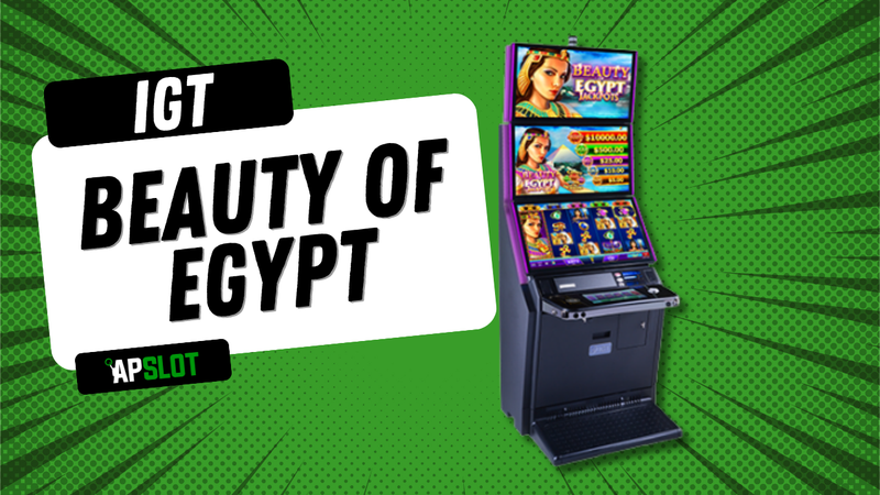 Beauty of Egypt Jackpots advantage play slot machine
