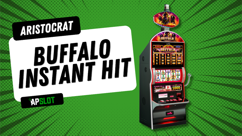 Buffalo Instant Hit advantage play slot machine