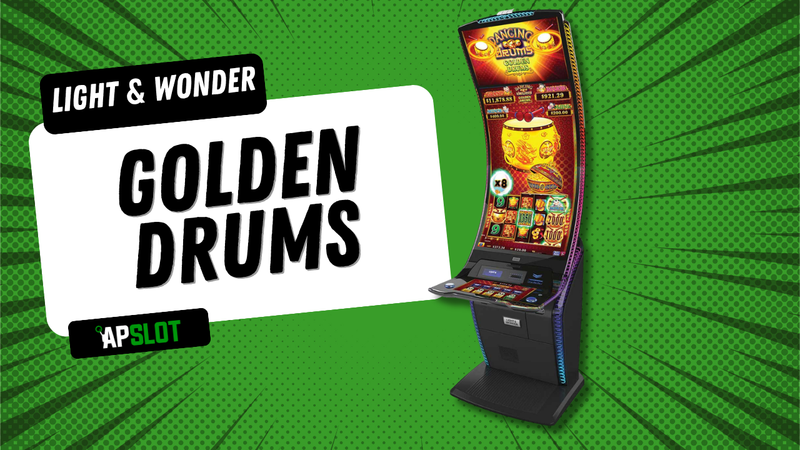Dancing Drums: Golden Drums advantage play slot machine