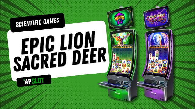 Epic Lion/Sacred Deer advantage play slot machine by Light & Wonder