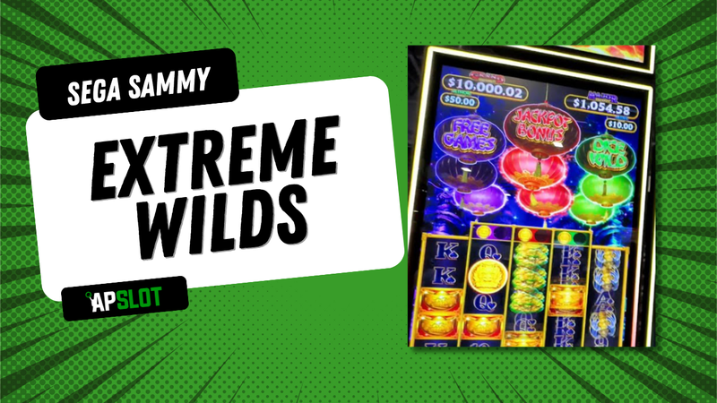 Extreme Wilds advantage play slot machine