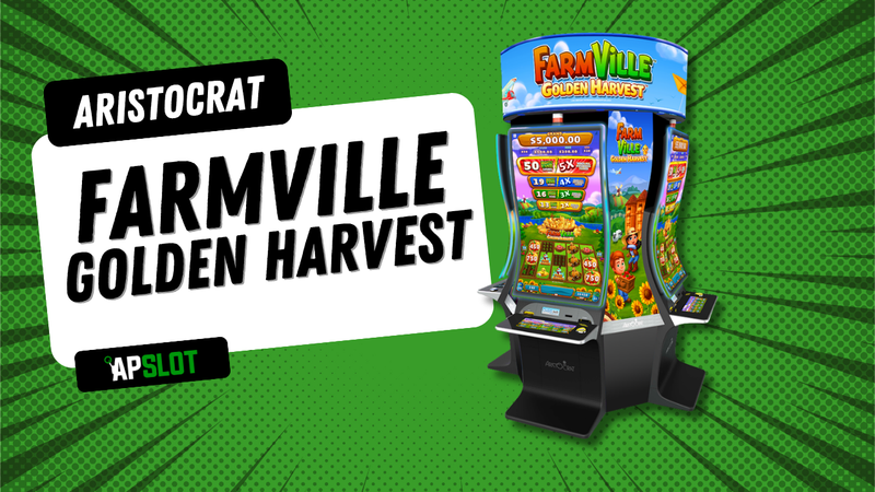 Farmville Golden Harvest advantage play slot machine