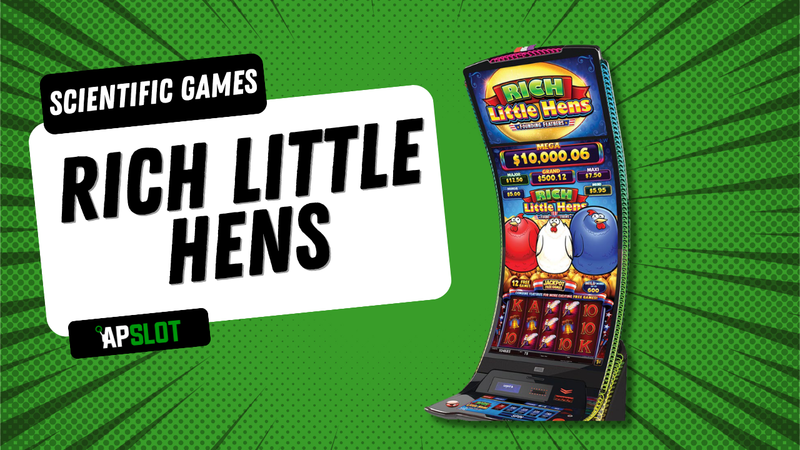 Rich Little Hens advantage play slot machine