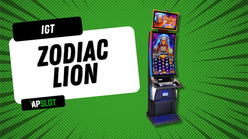 Zodiac Lion advantage play slot machine